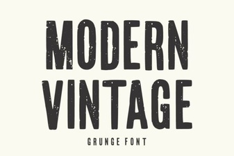 Unlock Your Projects with Modern Vintage Fonts