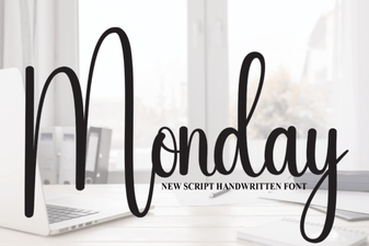 Free Monday Font for Creative Projects