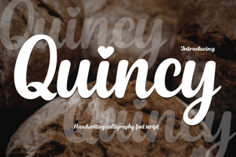 Quincy Font: Creative Typography for Unique Design Projects